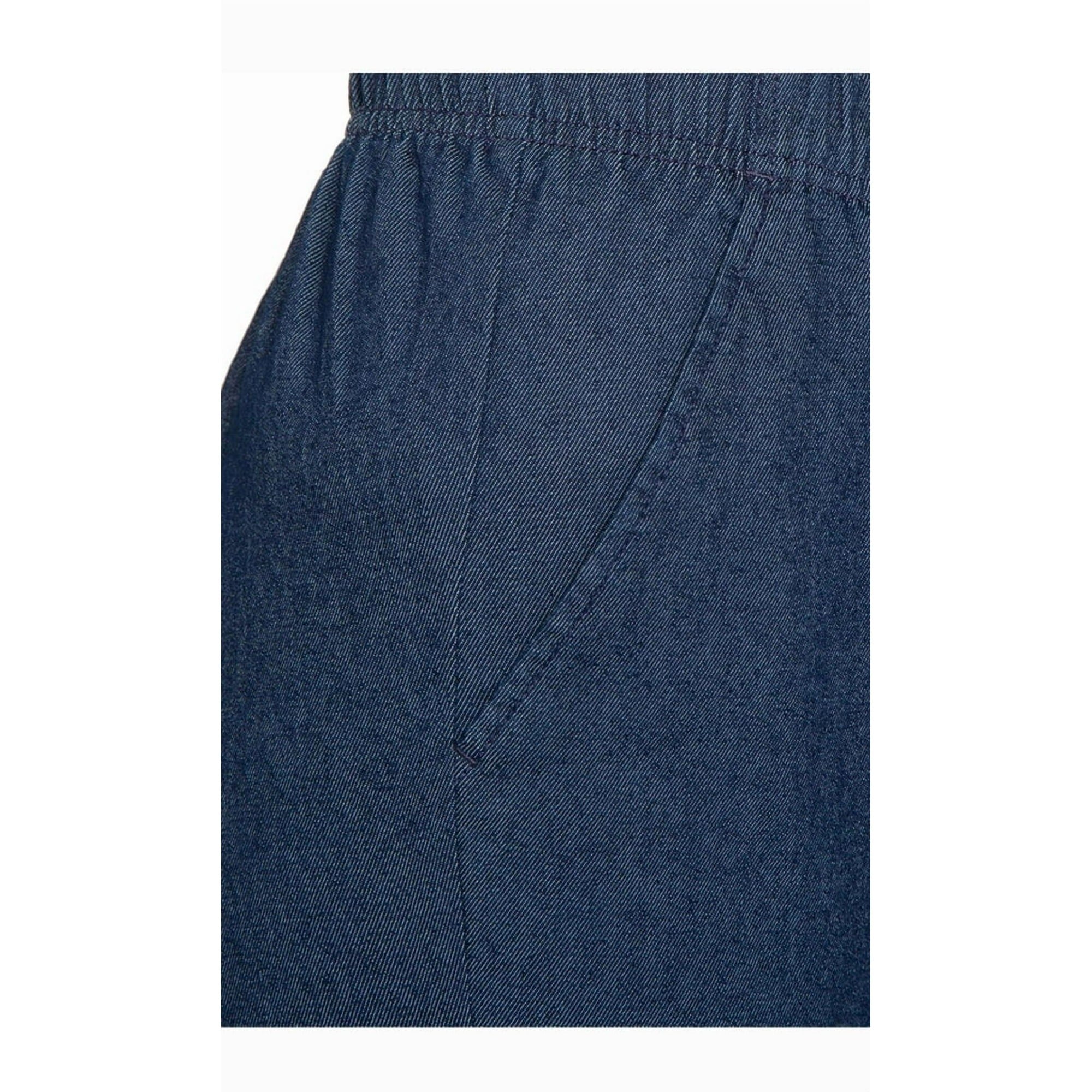 Women's Elastic Waist Pull On Denim Jeans - Soft & Lightweight with a bit Stretch