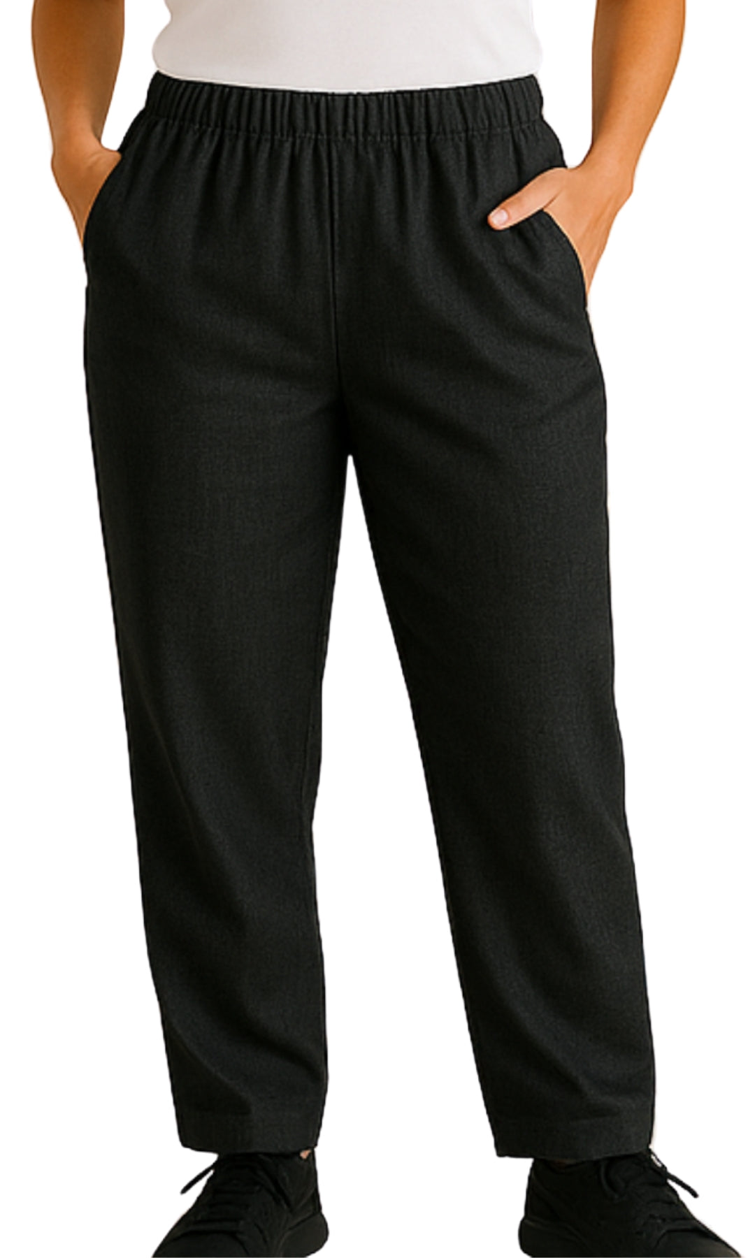 Women's Elastic Waist Pull On Denim Jeans - Soft & Lightweight with a bit Stretch