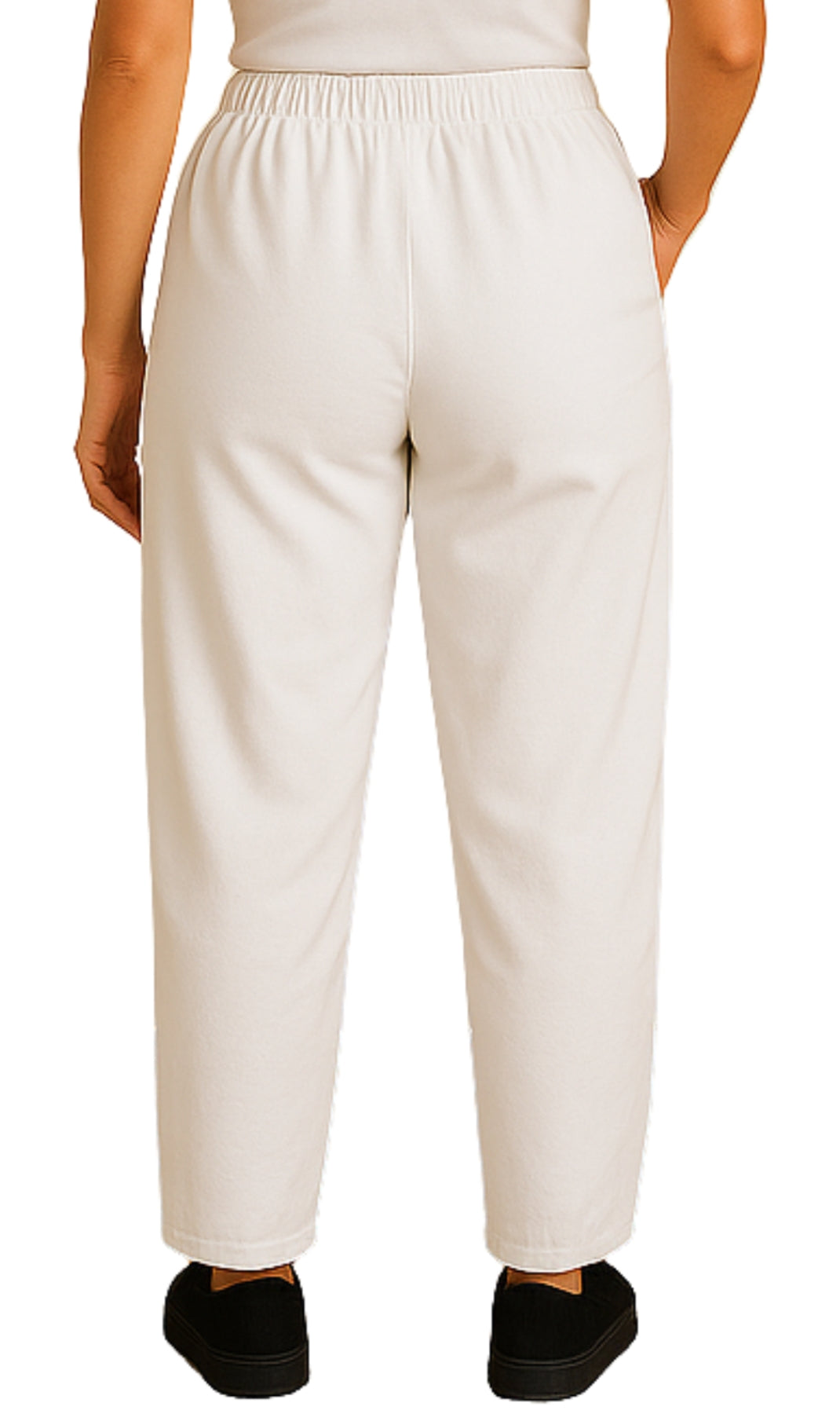 Women's Elastic Waist Pull On Denim Jeans - Soft & Lightweight with a bit Stretch