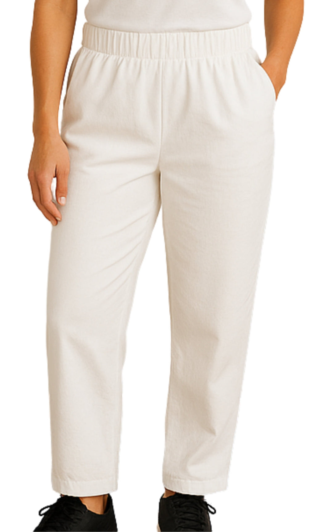 Women's Elastic Waist Pull On Denim Jeans - Soft & Lightweight with a bit Stretch