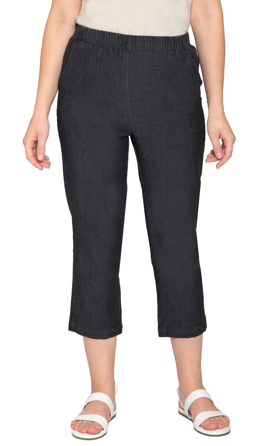 Women's Stretch Denim Capris– Lightweight Stretch