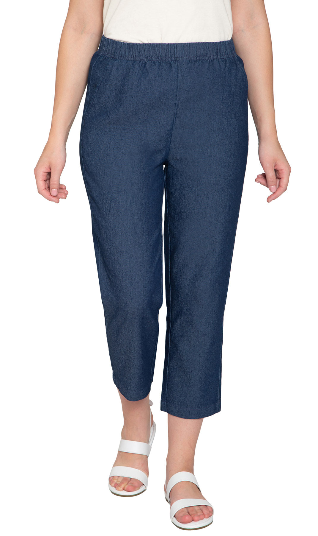 Women's Stretch Denim Capris– Lightweight Stretch