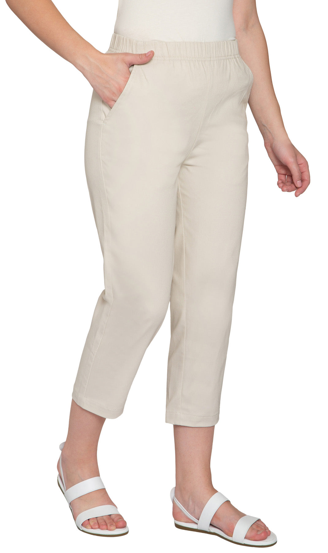 Women's Stretch Denim Capris– Lightweight Stretch