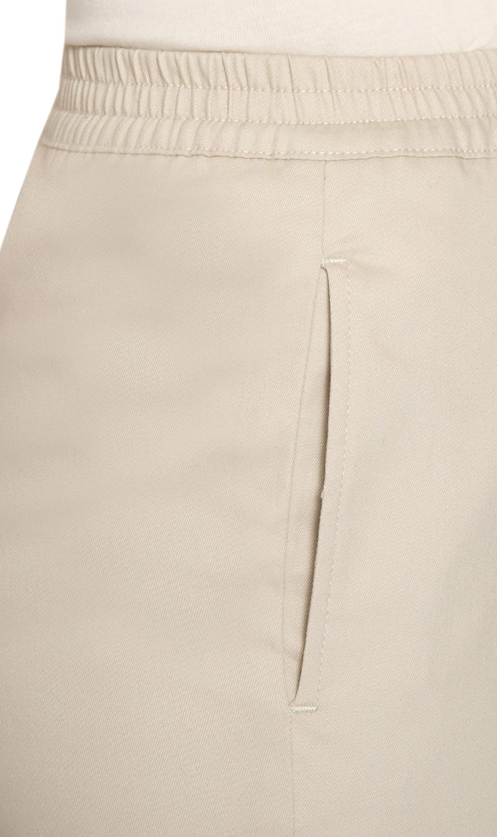 Women's Easy Pull on Bermuda Shorts in Denim and Twill