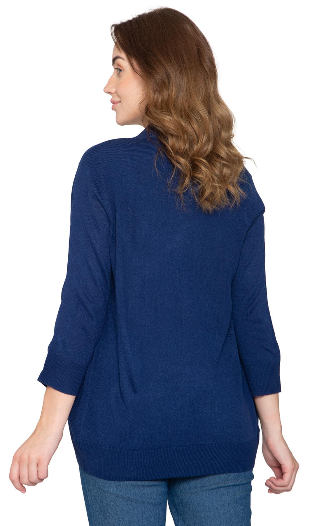 Women's Curved Hem Cardigan - Open Front in Soft Cashmere like Fabric
