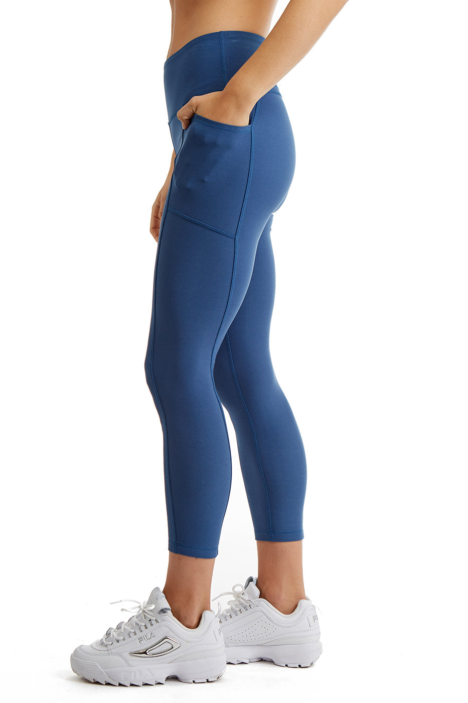 Women's Side Phone Pockets 7/8 Legging by CoverGirl