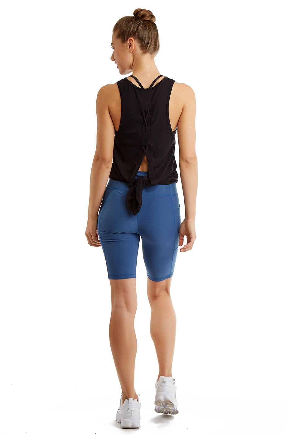 Women's Side Phone Pockets Cycle Shorts by CoverGirl