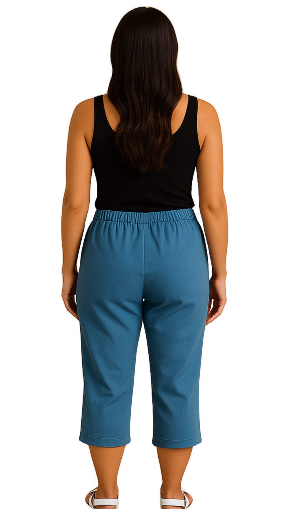 Women's Stretch Denim Capris– Lightweight Stretch