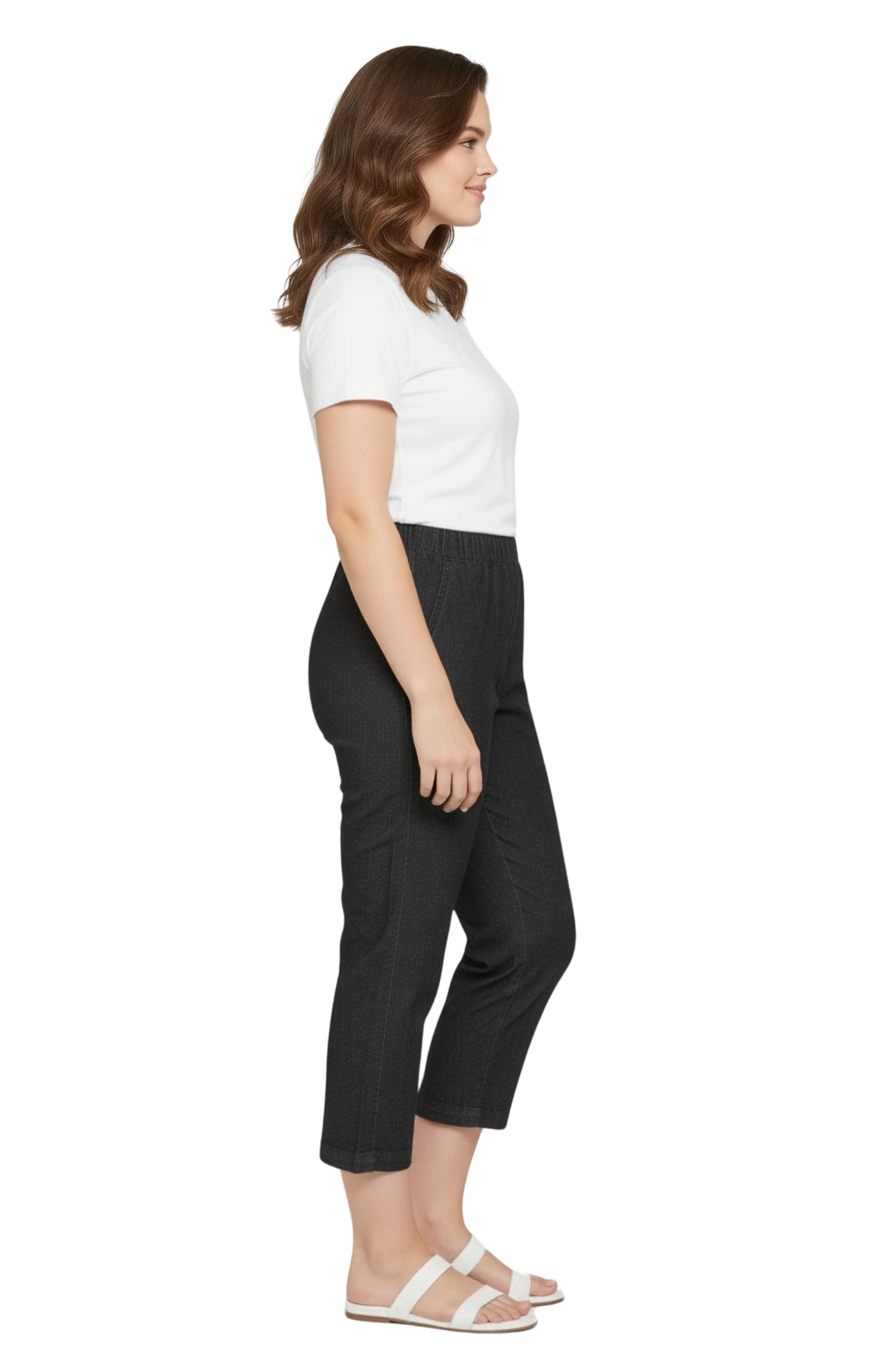 Women's Stretch Denim Capris– Lightweight Stretch