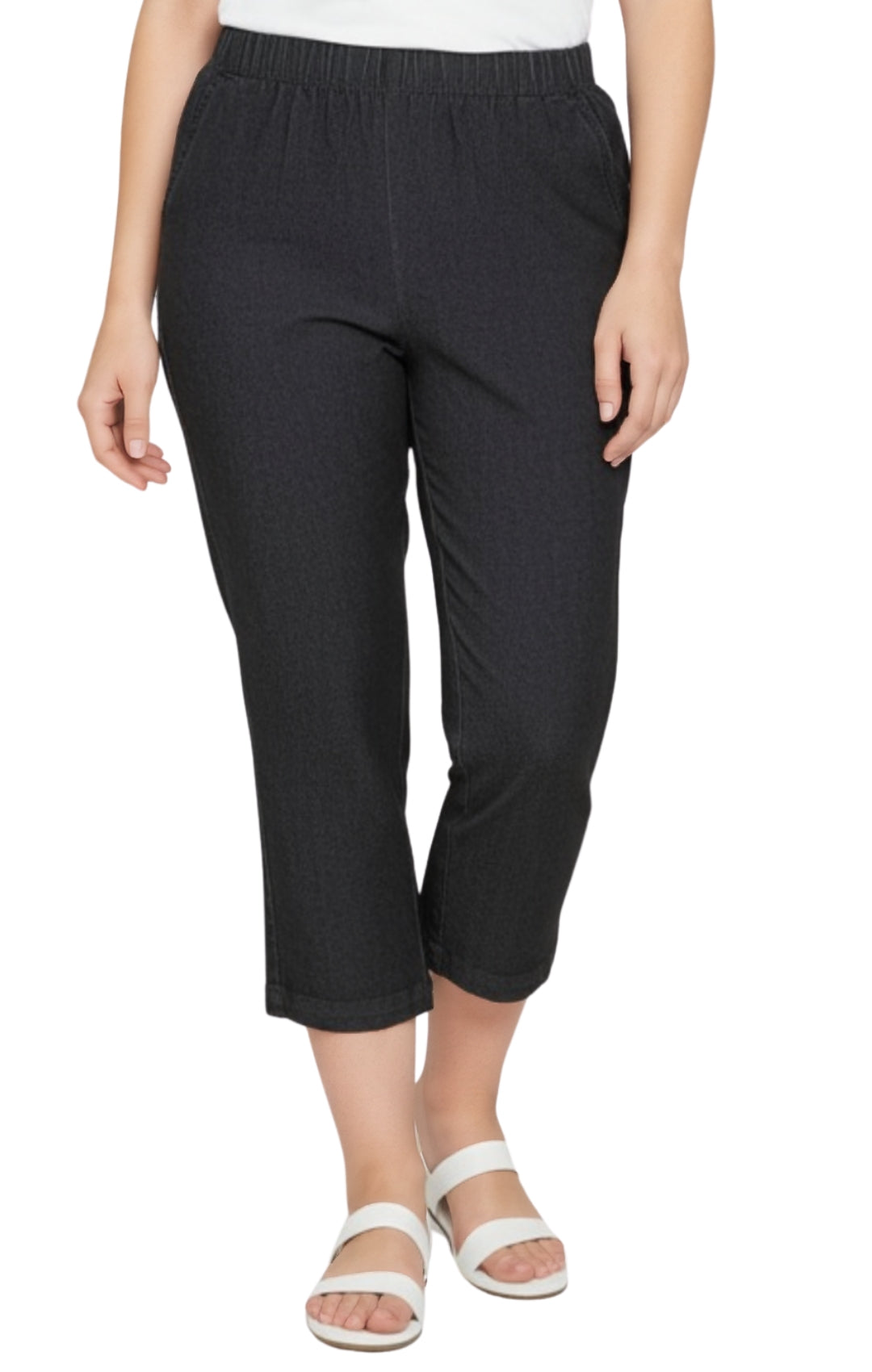 Women's Stretch Denim Capris– Lightweight Stretch